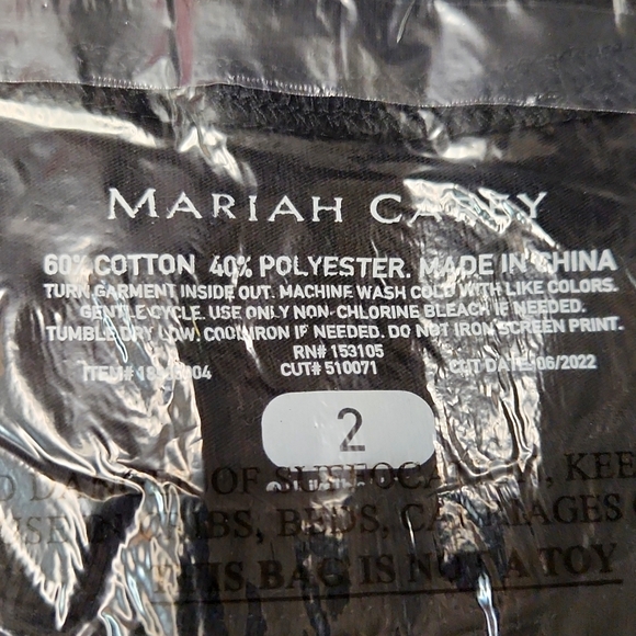 ❤️NWT VINTAGE TORRID - TEE MARIAH CAREY GRAPHIC CHRISTMAS HOLIDAY SHIRT SIZE 2X - Picture 7 of 11